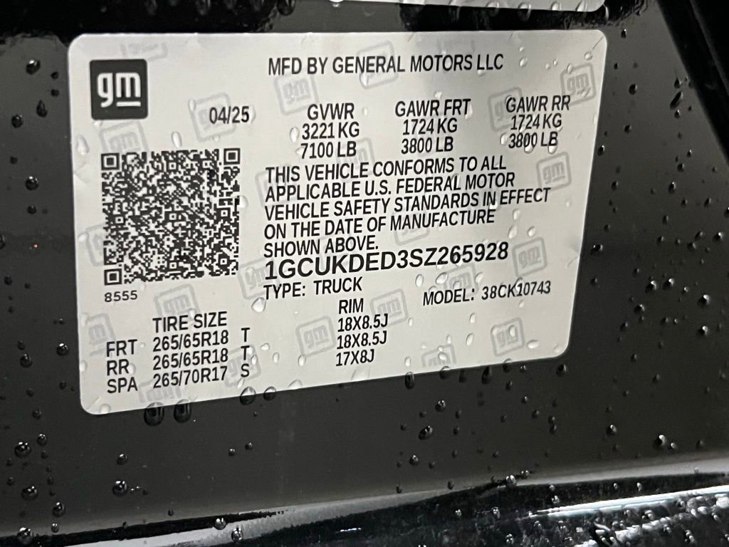 New 2025 Chevrolet Silverado 1500 LT w/ Z71 Off-Road Package image 43