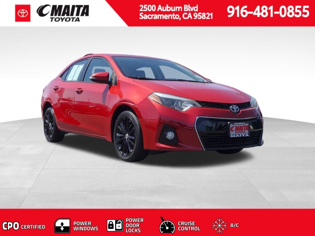 Certified 2016 Toyota Corolla S