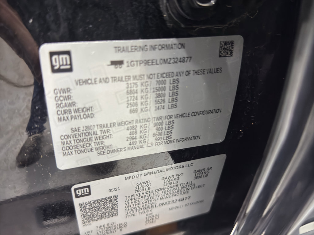 Certified 2021 GMC Sierra 1500 AT4 w/ AT4 Preferred Package image 44