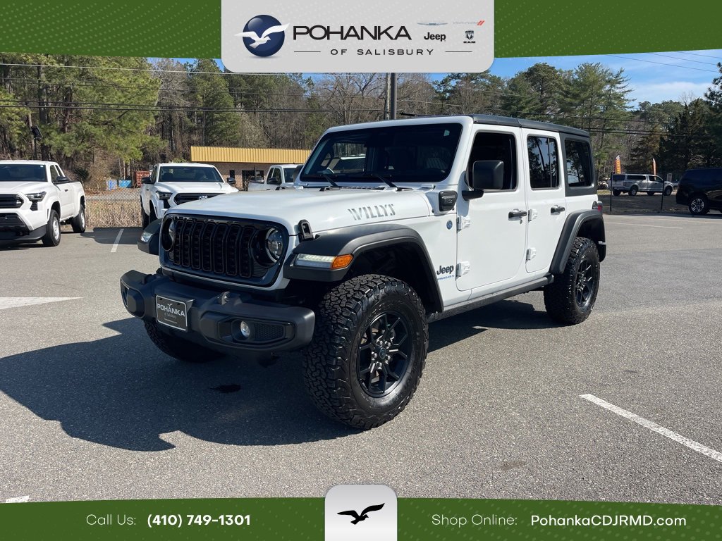 Used 2025 Jeep Wrangler Willys 4xe