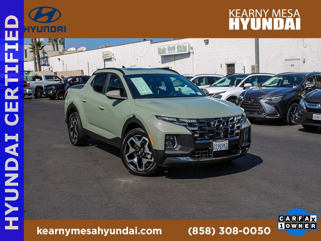 Certified 2022 Hyundai Santa Cruz Limited