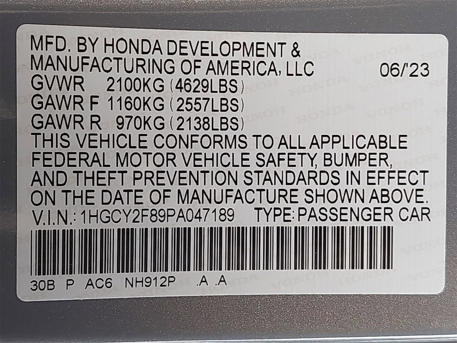 Used 2023 Honda Accord Touring image 37