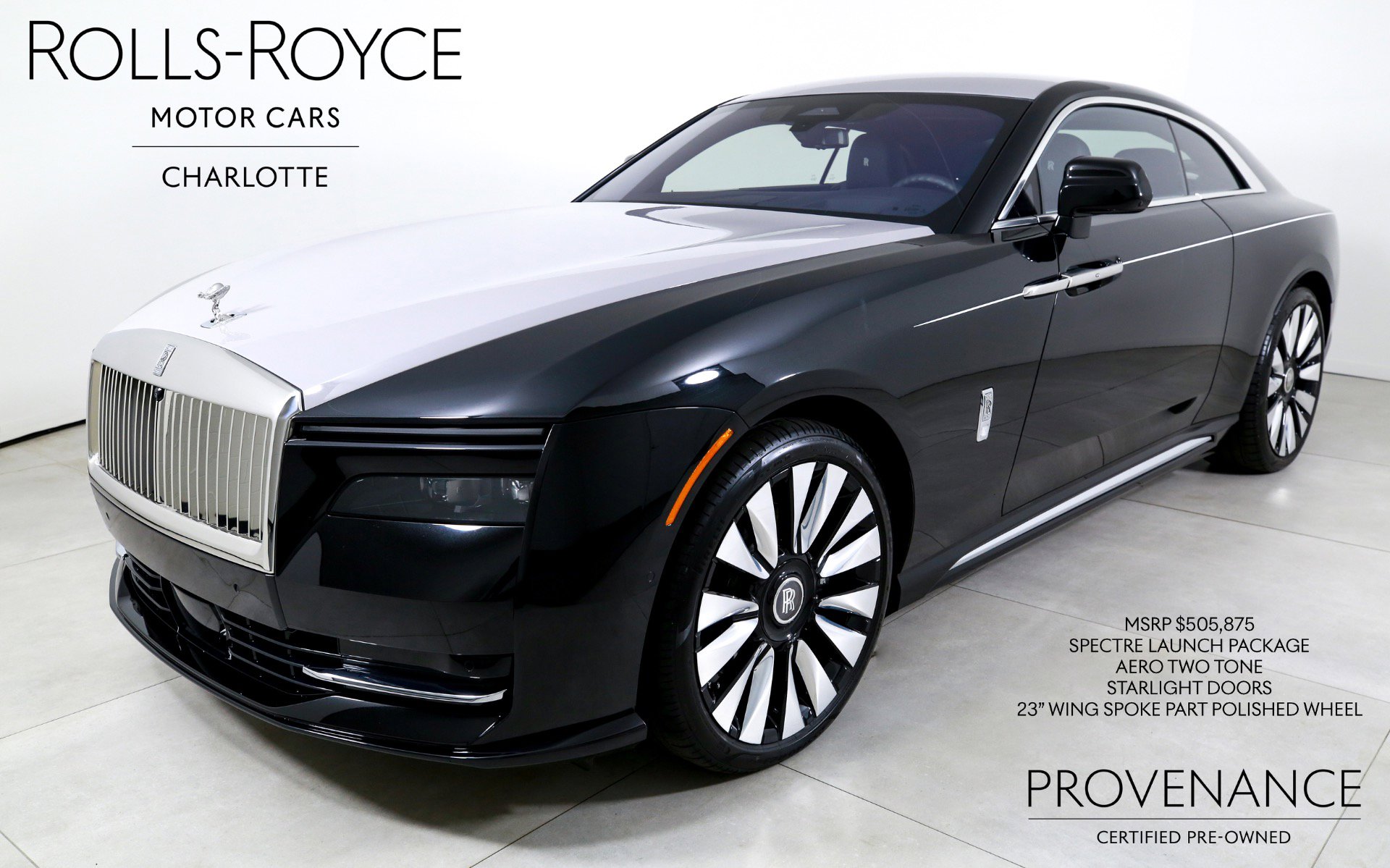 Used 2025 Rolls-Royce Spectre w/ Spectre Launch Package