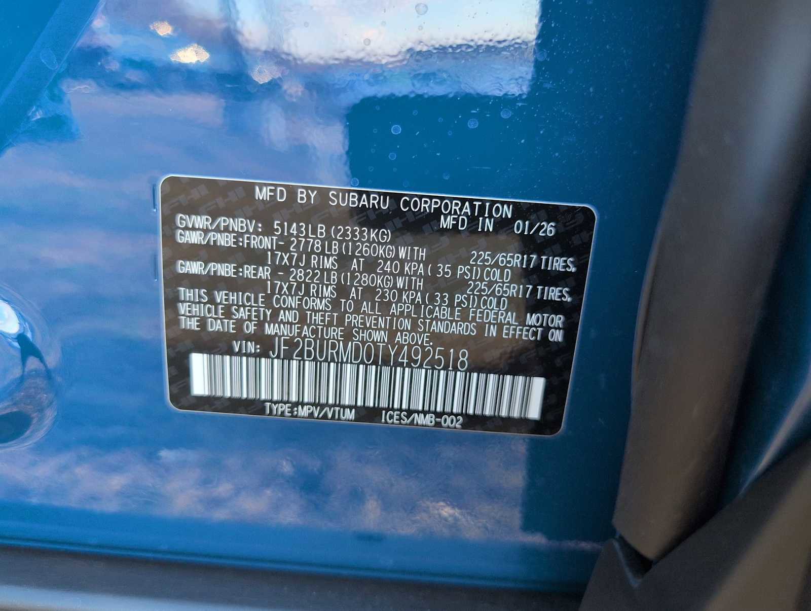 New 2026 Subaru Outback Wilderness image 35