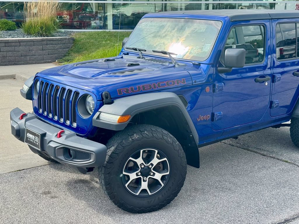 Used 2019 Jeep Wrangler Unlimited Rubicon w/ Uconnect 4C Nav & Sound Group AWD/4WD image 2