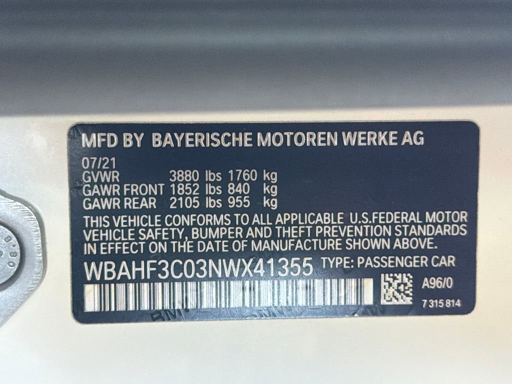 Used 2022 BMW Z4 sDrive30i w/ Premium Package image 31