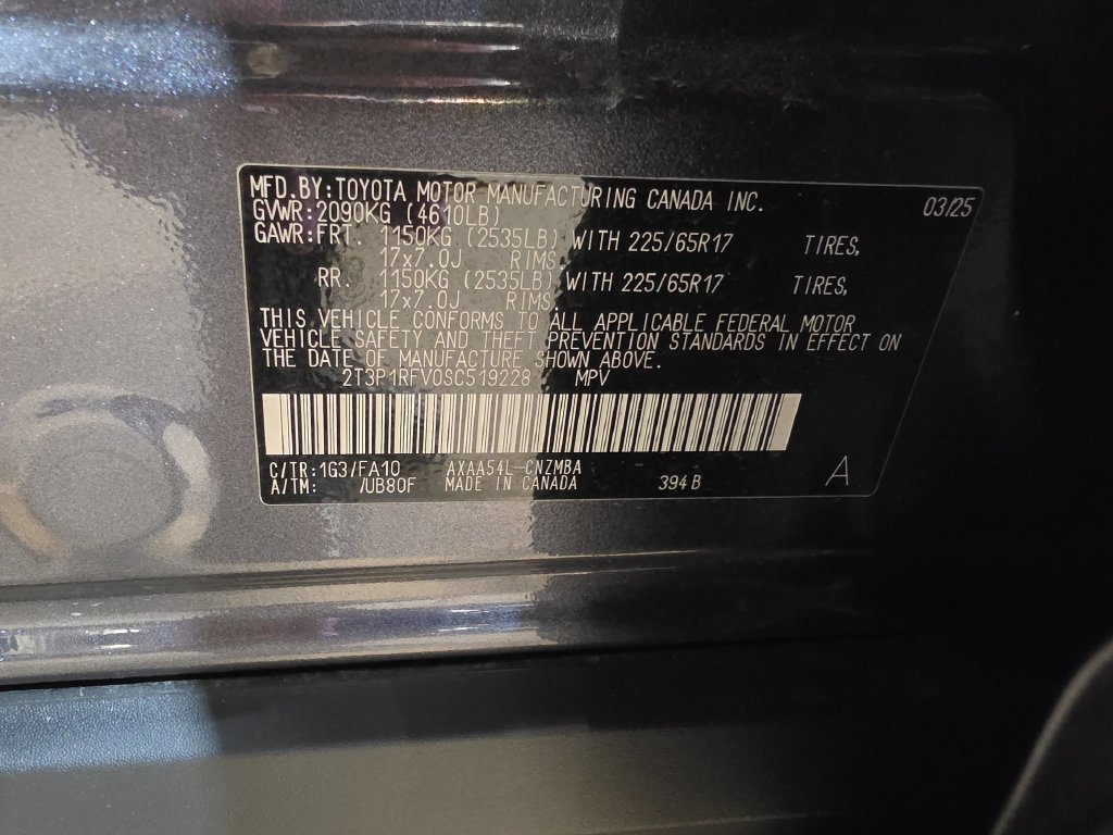 Used 2025 Toyota RAV4 XLE w/ Convenience Package AWD/4WD image 27