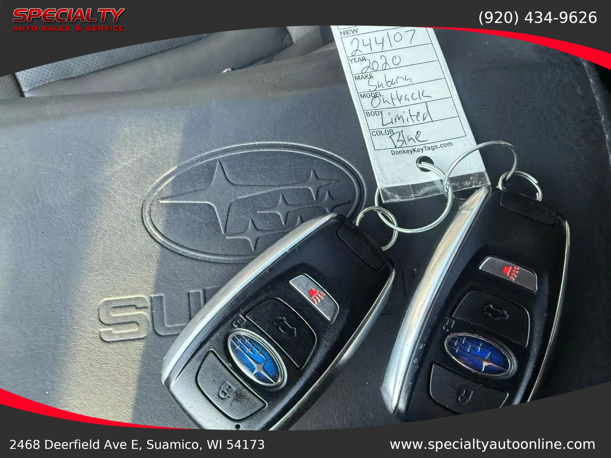 Used 2020 Subaru Outback Limited w/ Popular Package #2 image 41