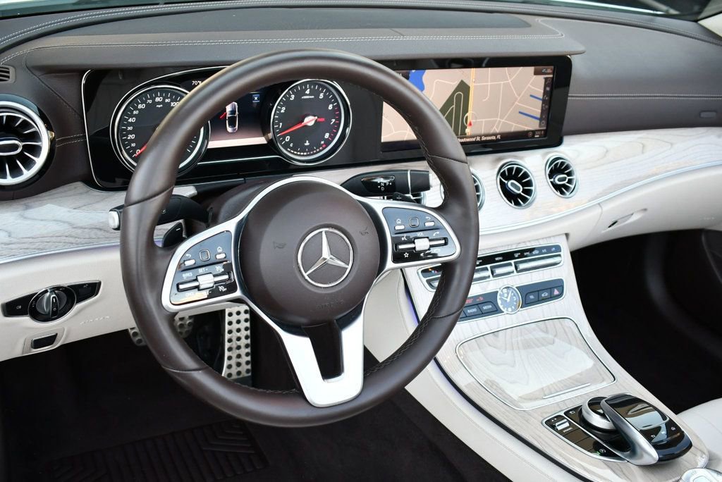 Used 2019 Mercedes-Benz E 450 4MATIC Cabriolet w/ Premium 1 Package image 13