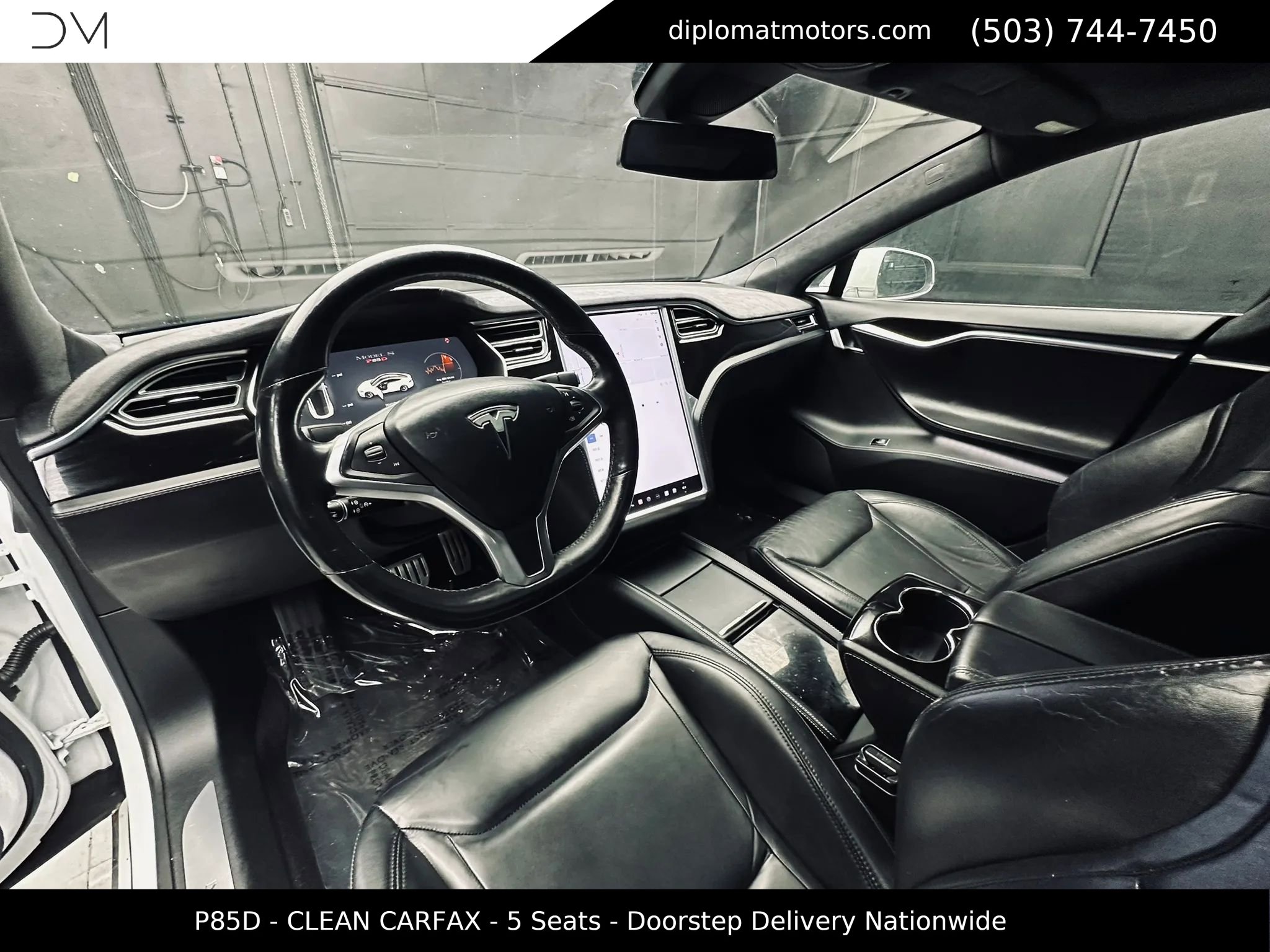 Used 2014 Tesla Model S P85D AWD/4WD image 17