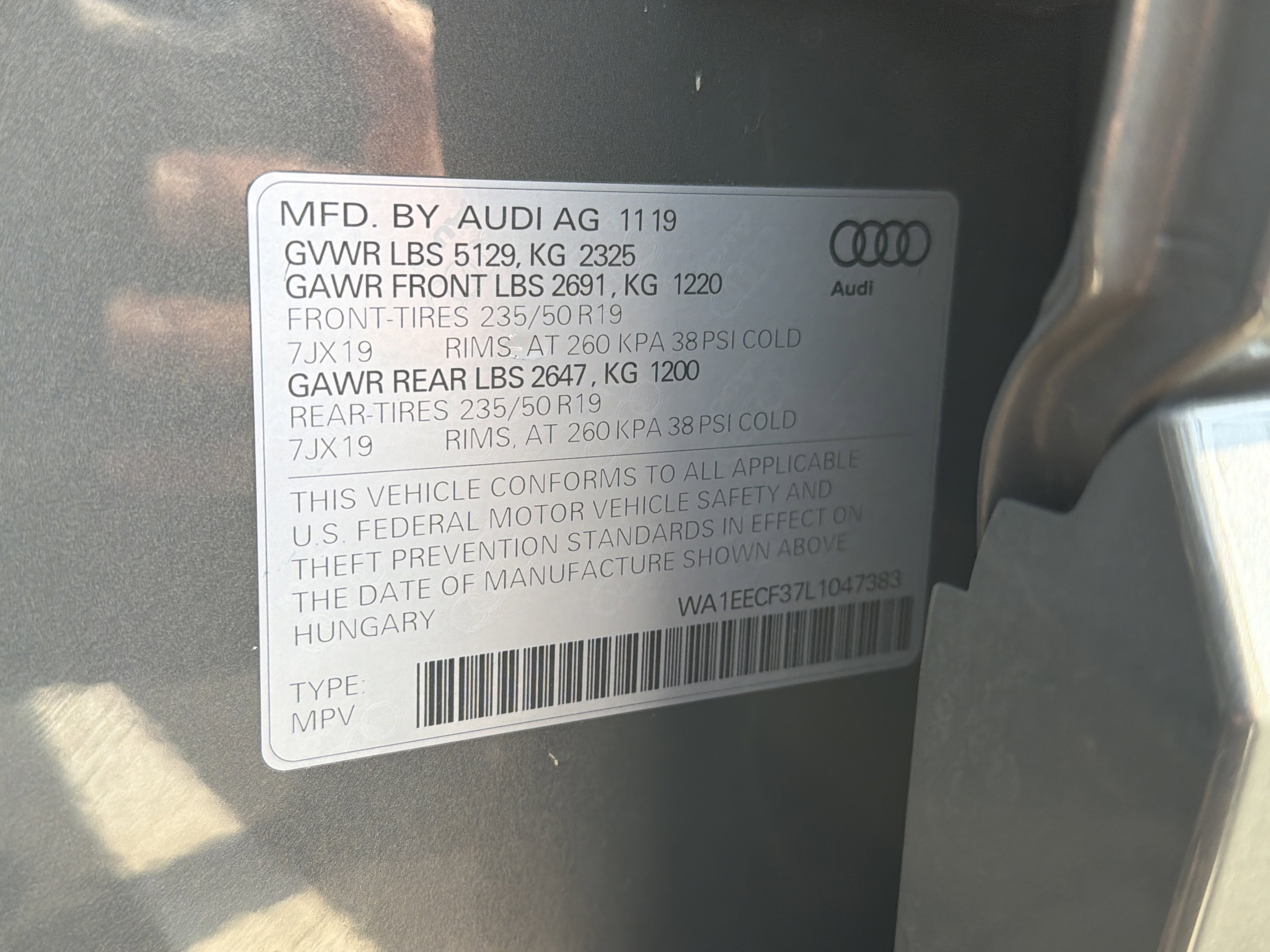 Used 2020 Audi Q3 2.0T Premium Plus w/ Premium Plus Package image 34