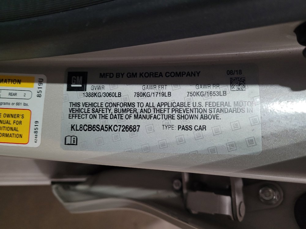 Used 2019 Chevrolet Spark LS FWD image 33