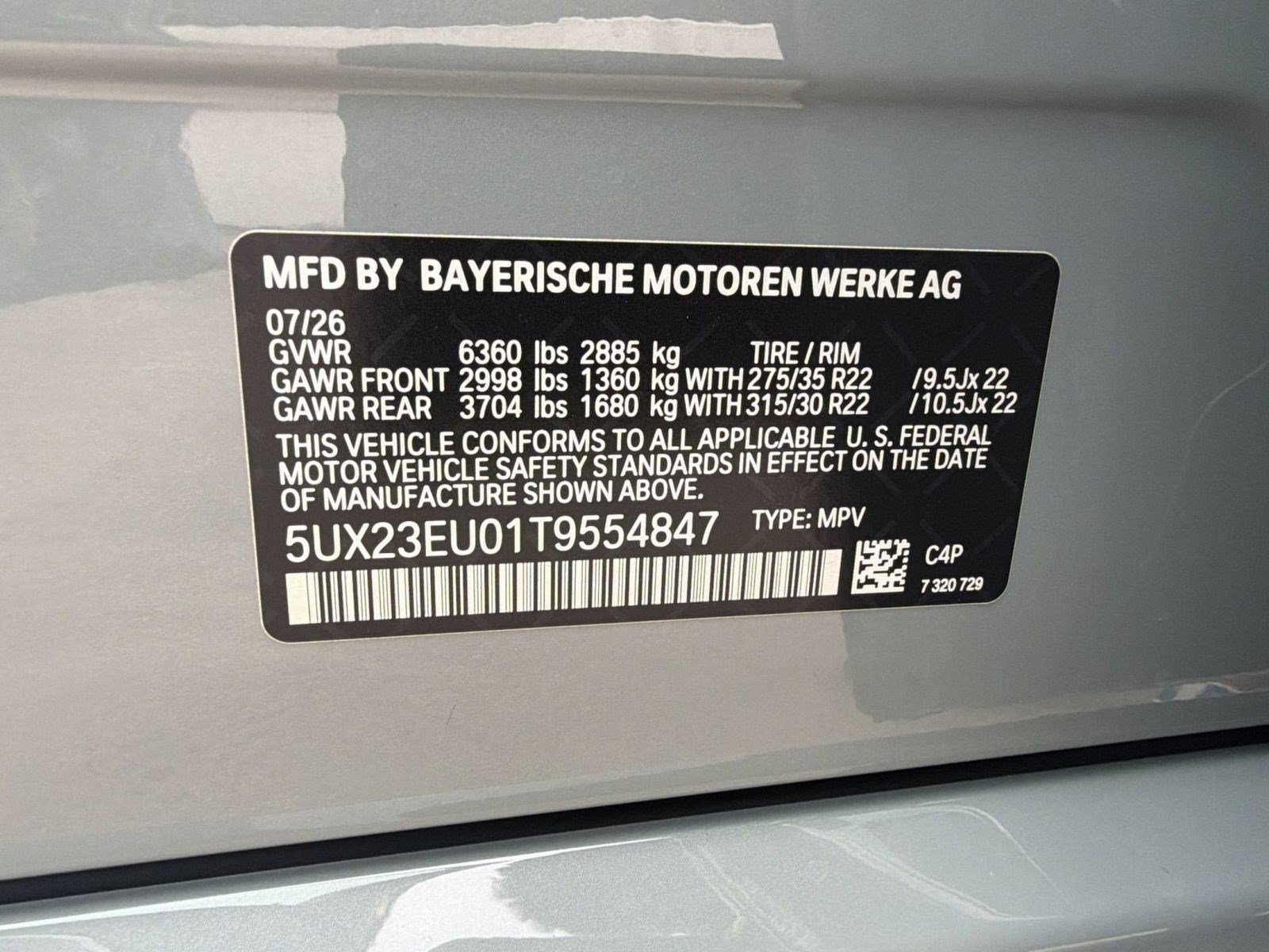New 2026 BMW X5 xDrive40i w/ M Sport Package AWD/4WD image 25