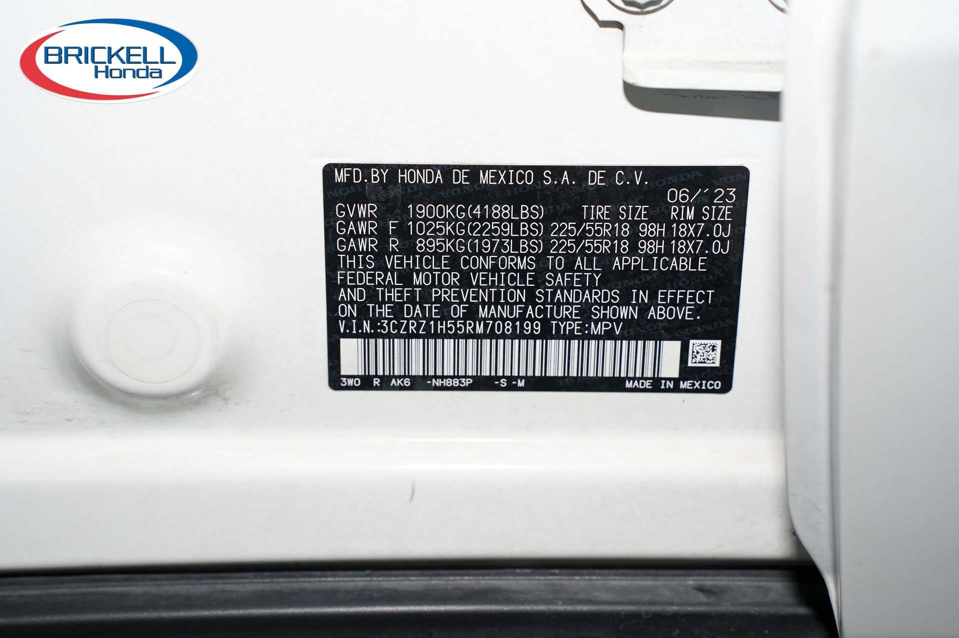 Certified 2024 Honda HR-V Sport image 40