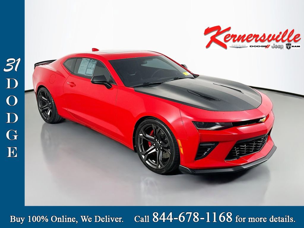 Used 2018 Chevrolet Camaro SS RWD image 1