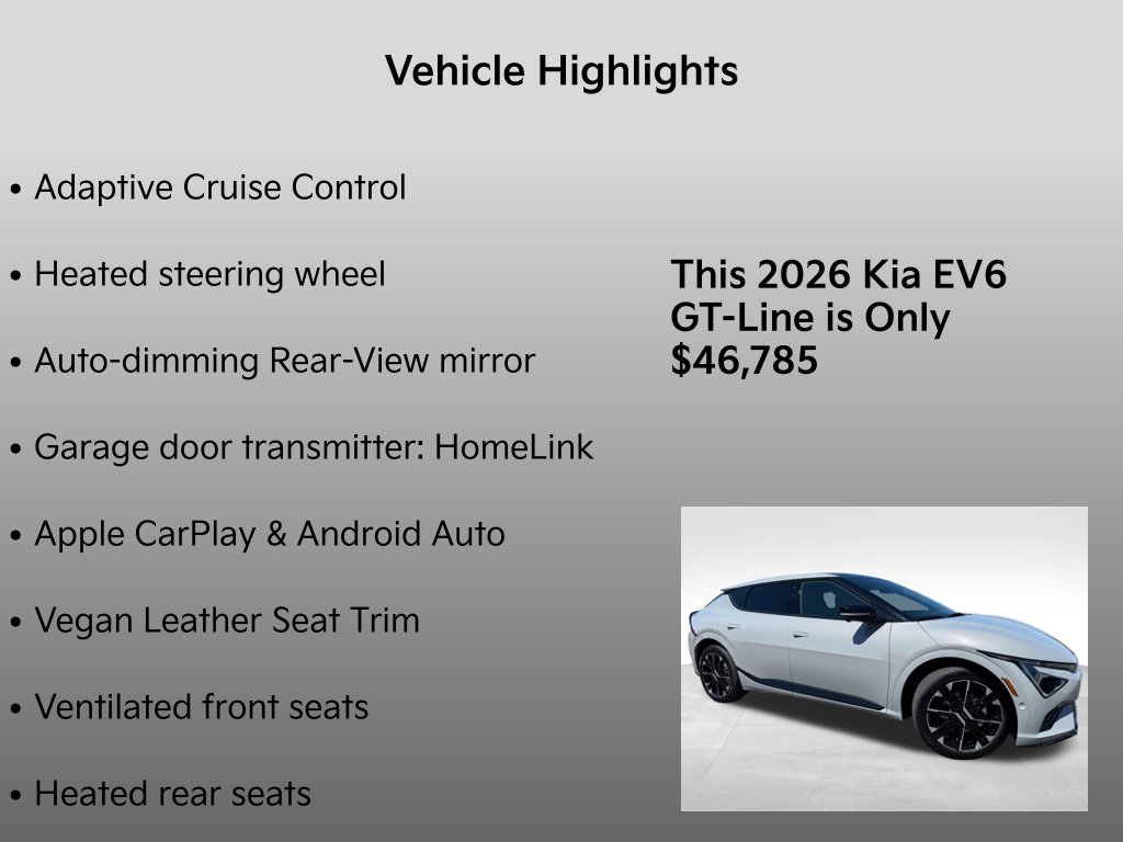 New 2026 Kia EV6 GT-Line AWD/4WD image 33