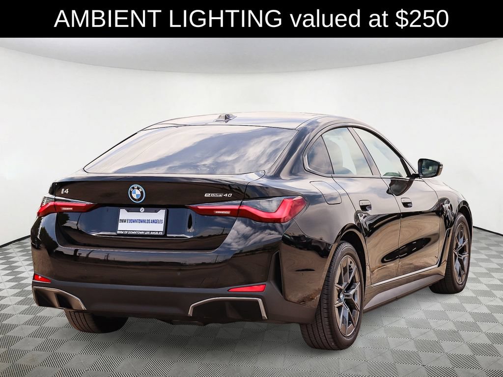Used 2023 BMW i4 eDrive40 w/ Parking Assistance Package RWD image 4