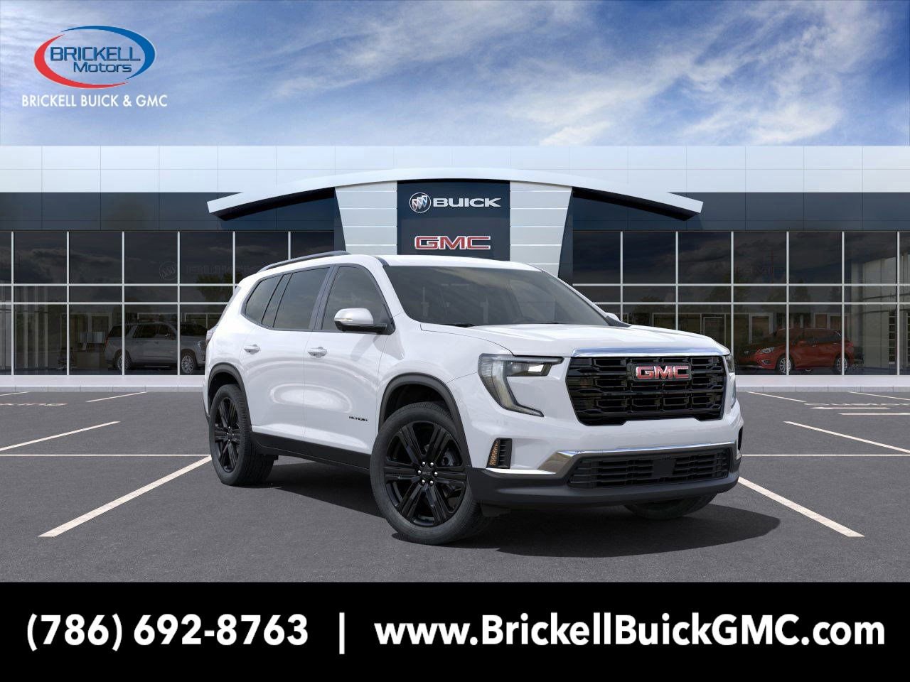 New 2025 GMC Acadia Elevation w/ Black Edition