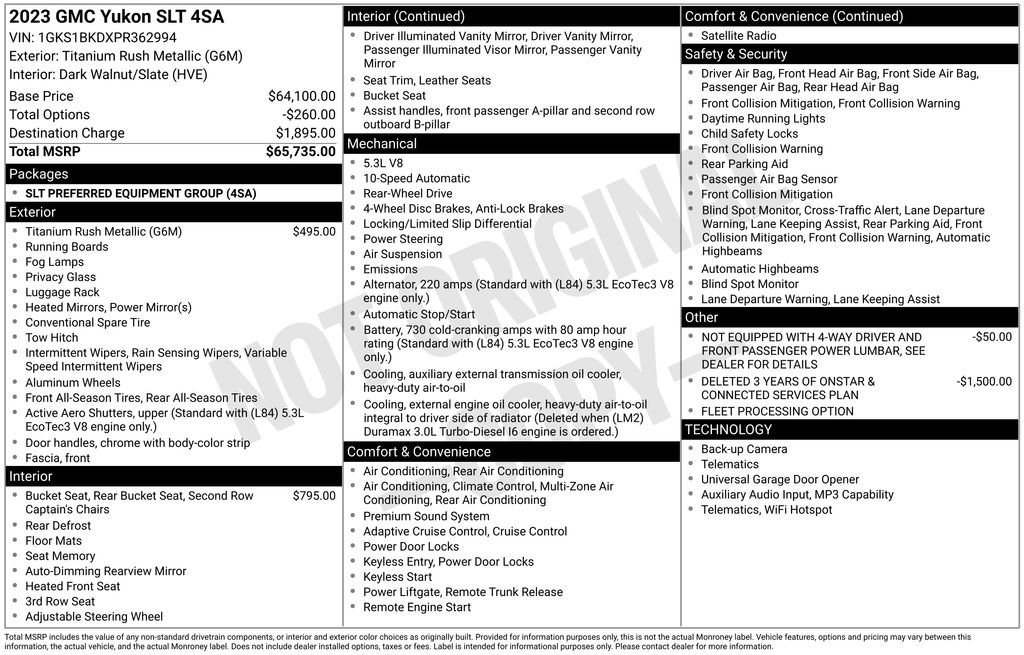 Certified 2023 GMC Yukon SLT image 41