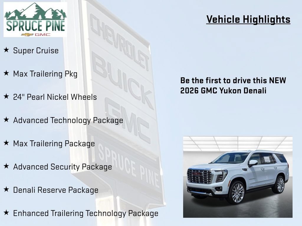 New 2026 GMC Yukon Denali AWD/4WD image 5