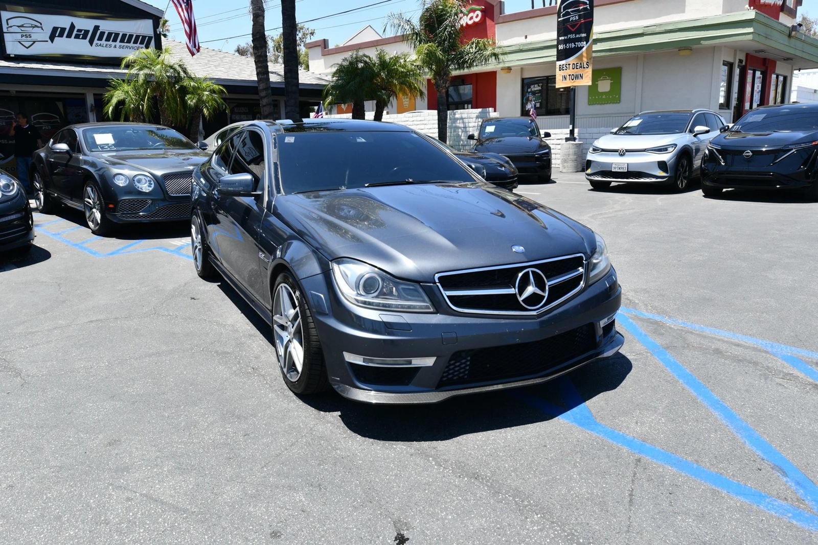 Used 2012 Mercedes-Benz C 63 AMG Coupe w/ Comand 6-disc Pkg image 1