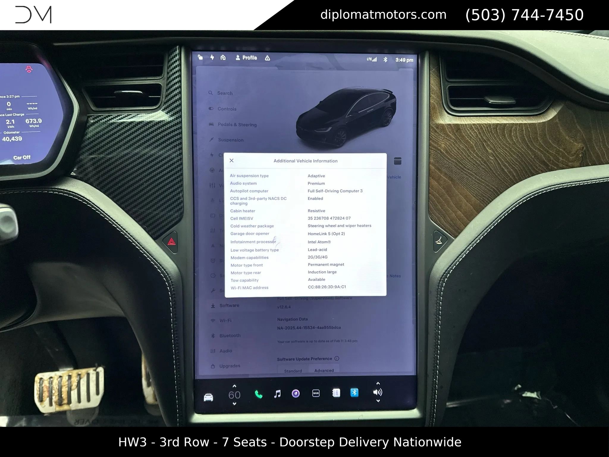 Used 2020 Tesla Model X Performance AWD/4WD image 37