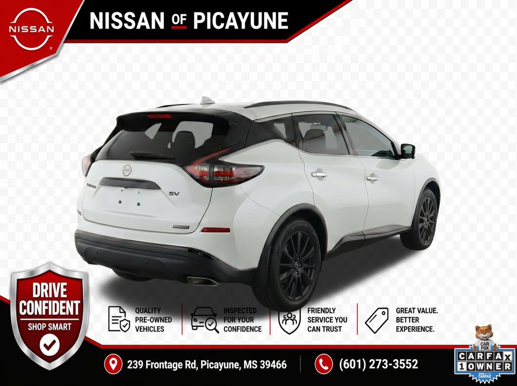 Certified 2023 Nissan Murano SV w/ SV Midnight Edition Package FWD image 4