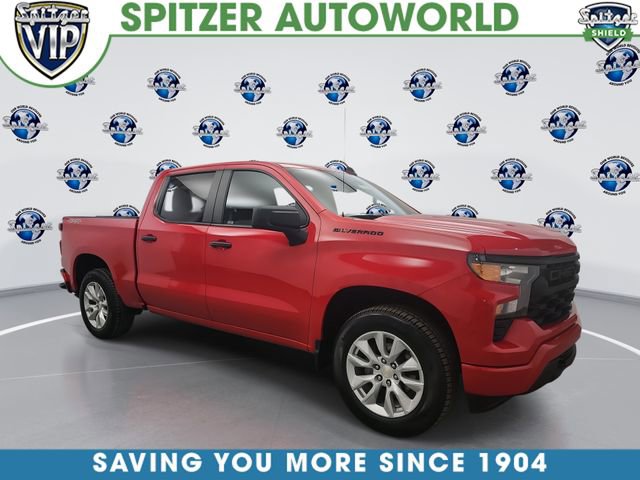 Used 2022 Chevrolet Silverado 1500 Custom w/ LPO, Dark Essentials Package