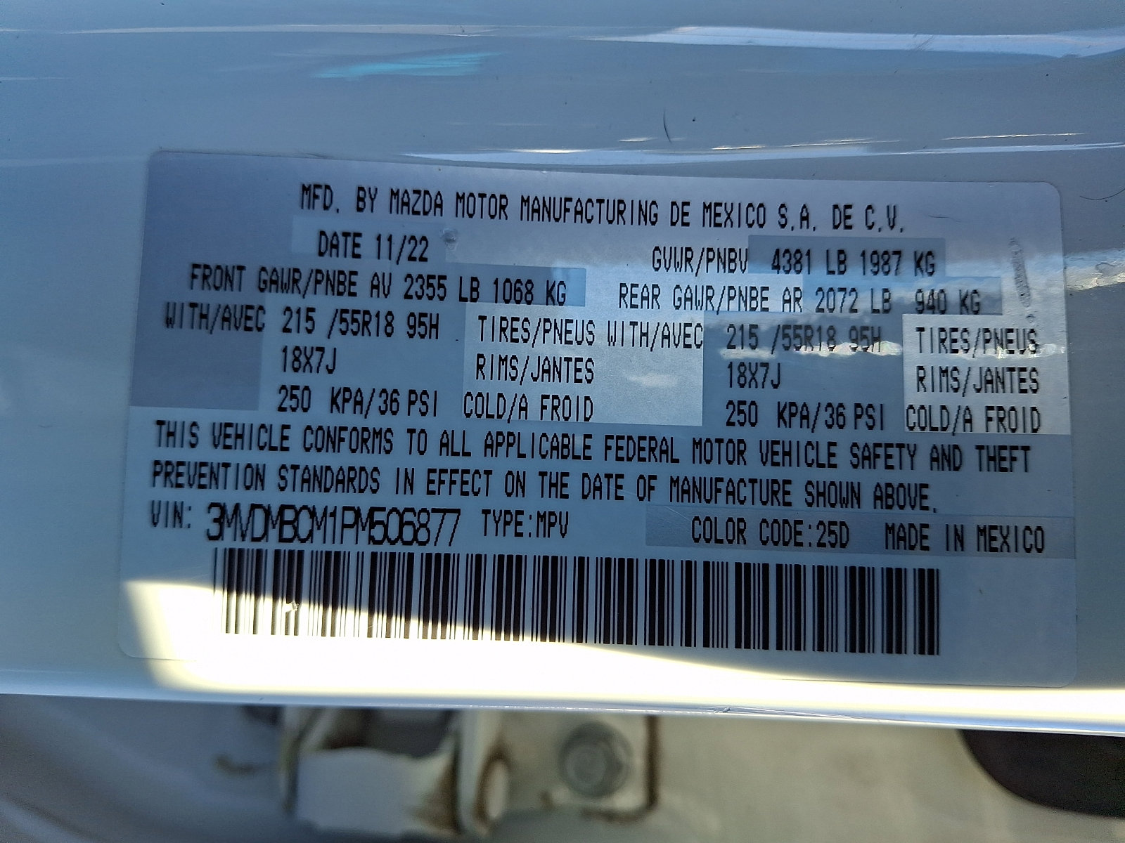 Used 2023 MAZDA CX-30 AWD 2.5 S w/ Preferred Package image 26