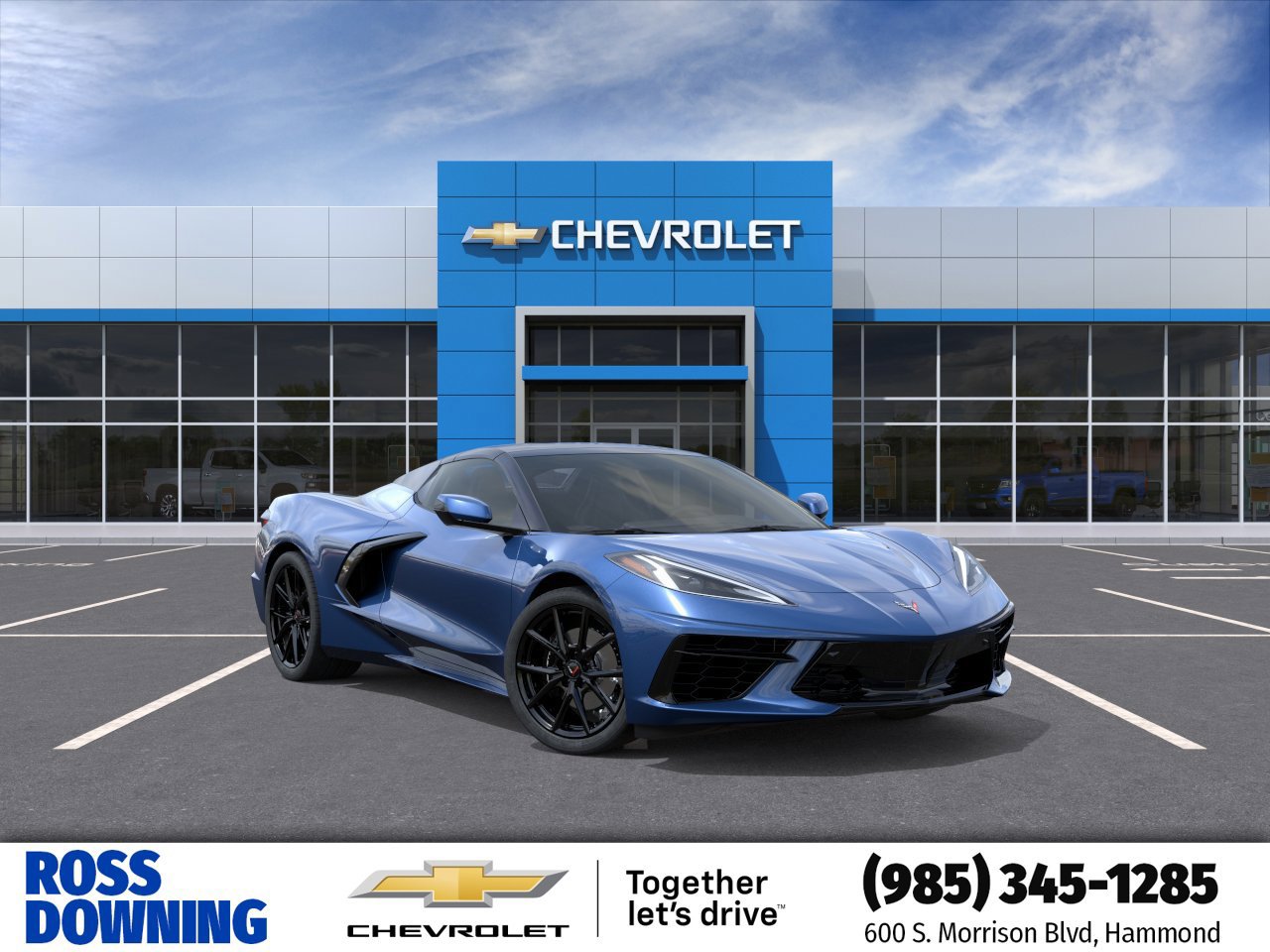 New 2027 Chevrolet Corvette Stingray Convertible w/ 2LT RWD image 1