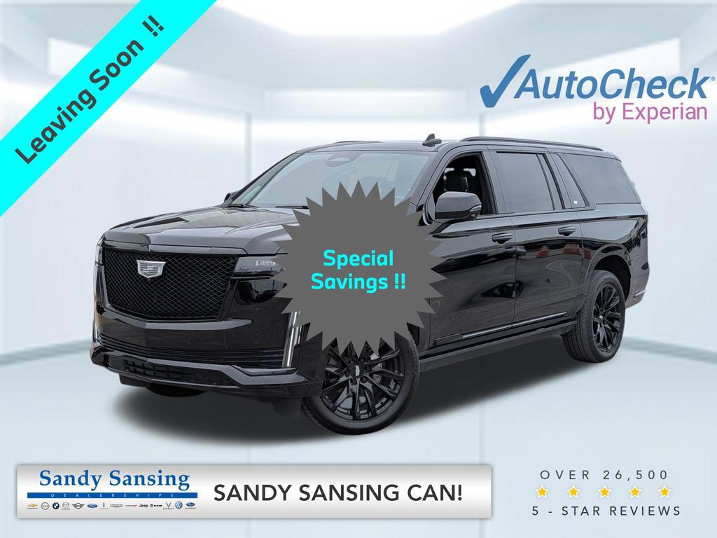 Used 2024 Cadillac Escalade ESV Sport Platinum w/ LPO, ONYX Package