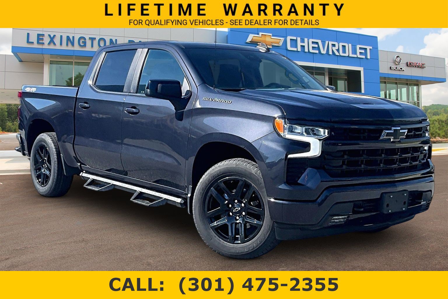 Certified 2024 Chevrolet Silverado 1500 RST w/ LPO, Dark Essentials Package AWD/4WD image 1