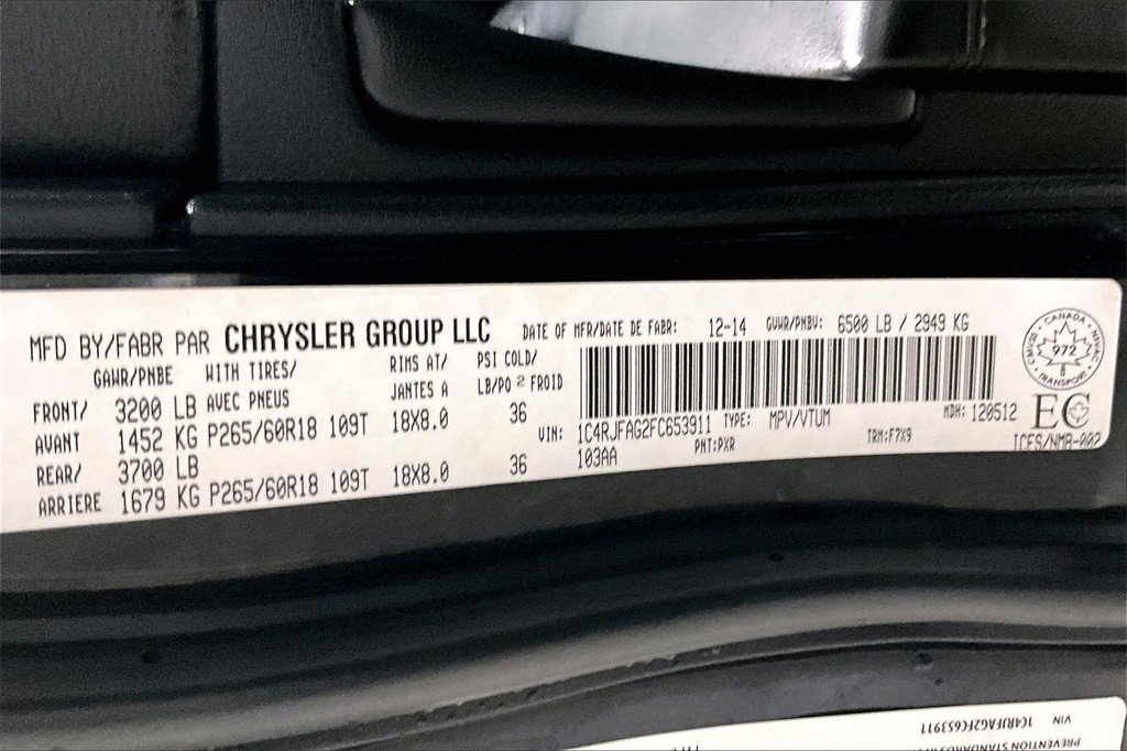 Used 2015 Jeep Grand Cherokee Laredo image 18