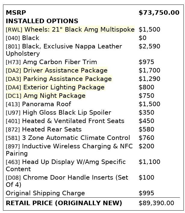 Used 2020 Mercedes-Benz GLC 63 AMG 4MATIC image 5