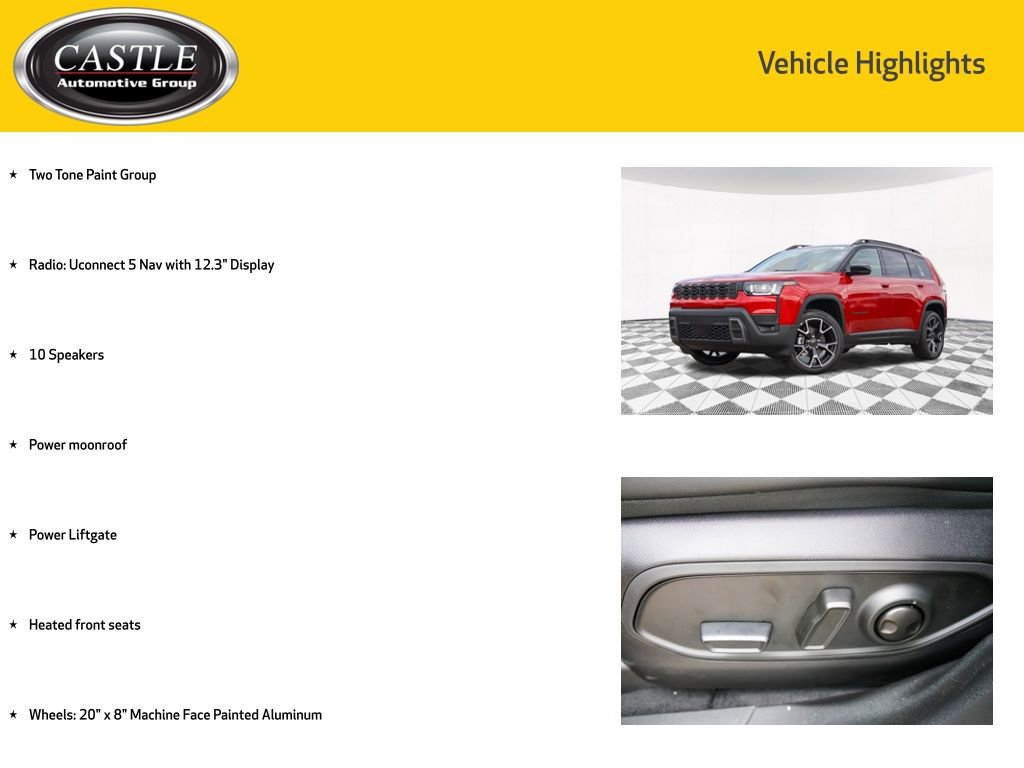 New 2026 Jeep Cherokee Overland image 3