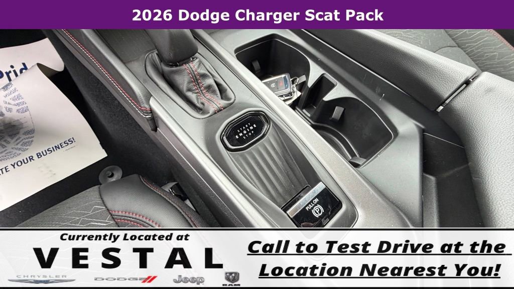 New 2026 Dodge Charger Scat Pack w/ Blacktop Package AWD/4WD image 42