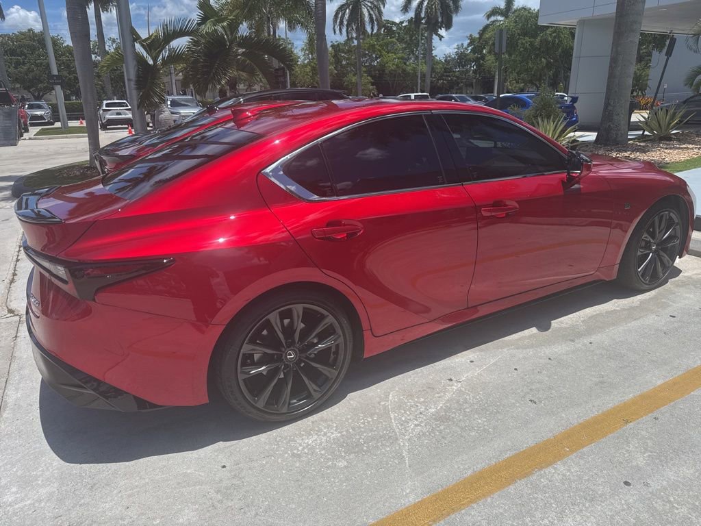 Certified 2025 Lexus IS 350 F Sport w/ Accessory Package 2 RWD image 5