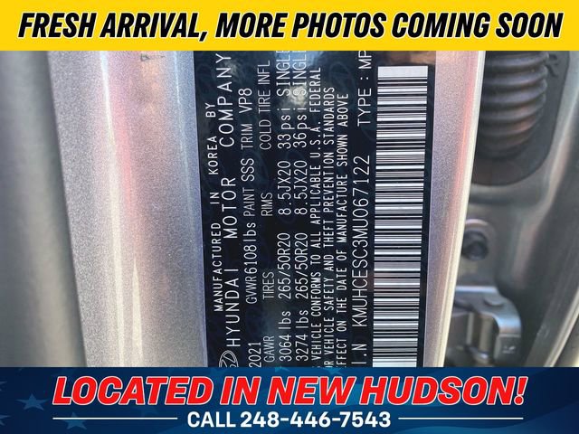 Used 2021 Genesis GV80 3.5T w/ Advanced Package 06 AWD/4WD image 14