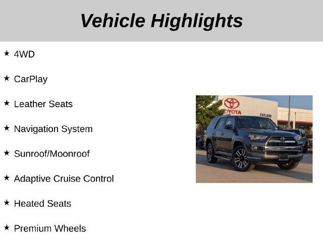 Used 2022 Toyota 4Runner Limited AWD/4WD image 5