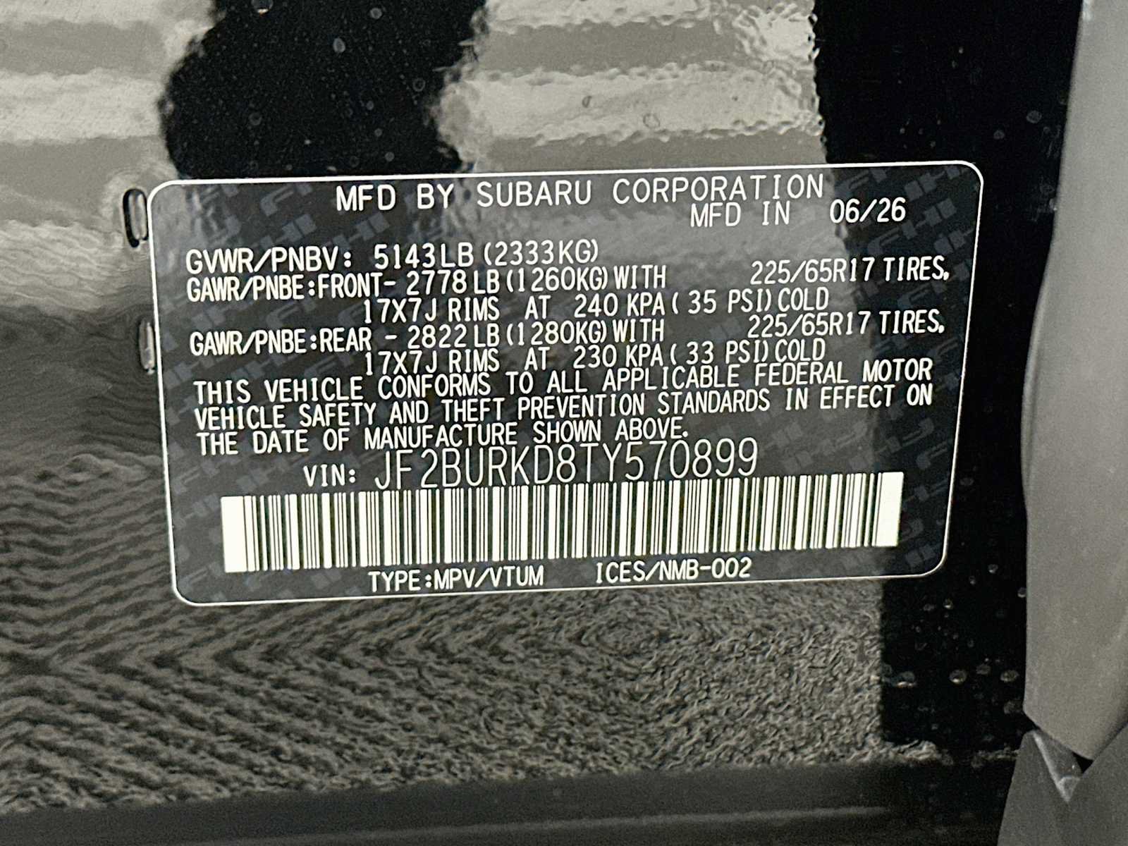 New 2026 Subaru Outback Wilderness AWD/4WD image 29