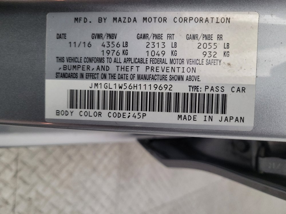 Used 2017 MAZDA MAZDA6 Grand Touring FWD image 33