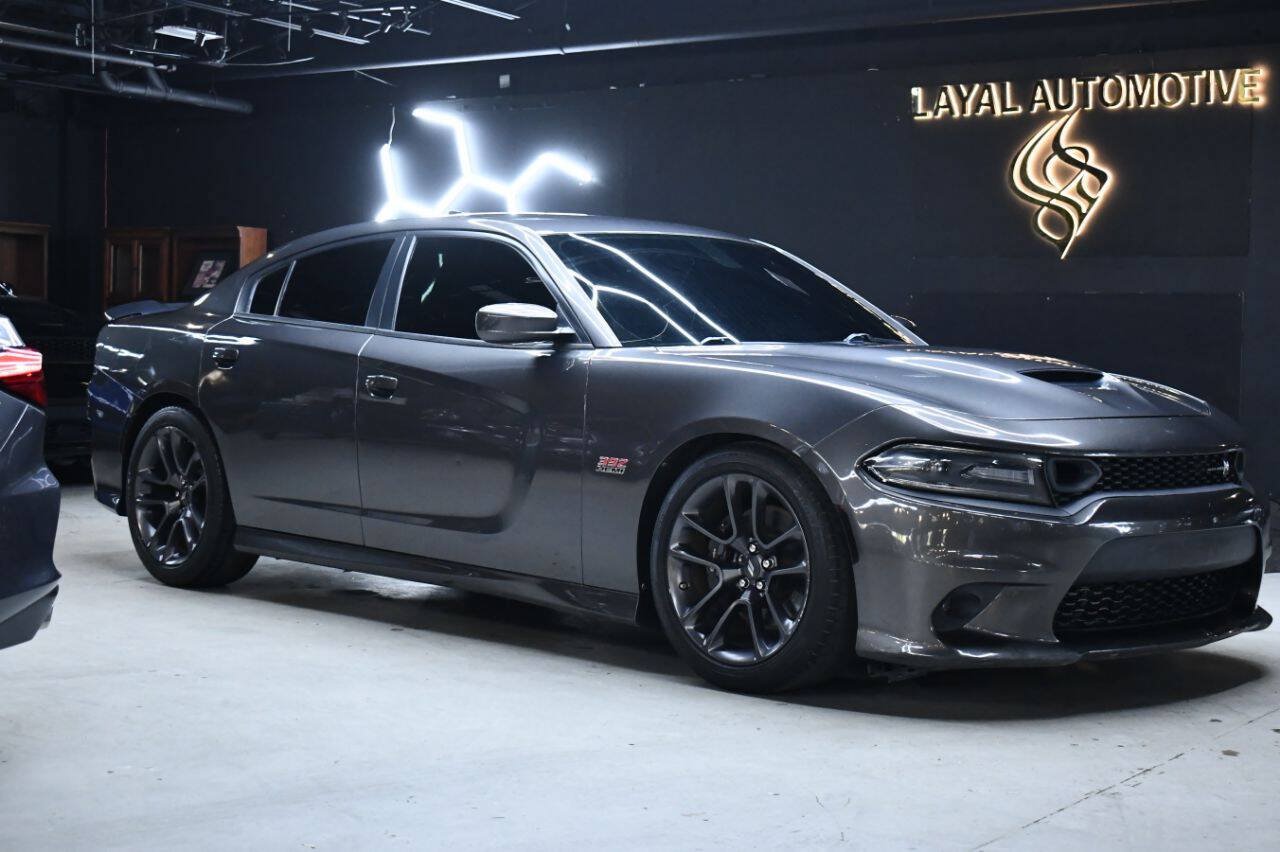 Used 2021 Dodge Charger Scat Pack w/ Navigation & Travel Group RWD image 1