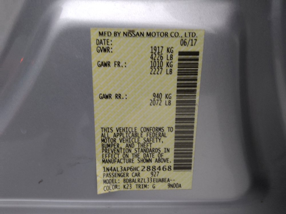 Used 2017 Nissan Altima 2.5 SL FWD image 33