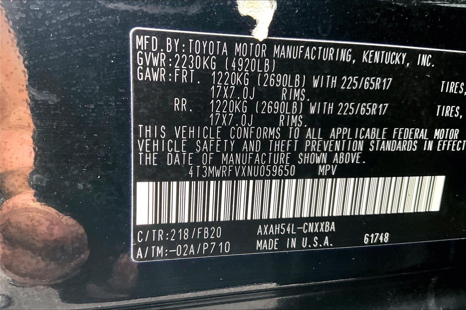 Used 2022 Toyota RAV4 LE AWD/4WD image 29