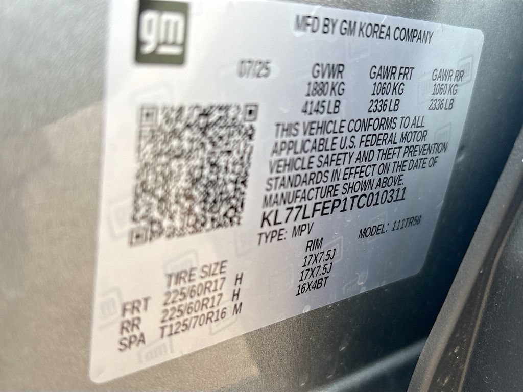 Used 2026 Chevrolet Trax LS w/ LS Convenience Package FWD image 30