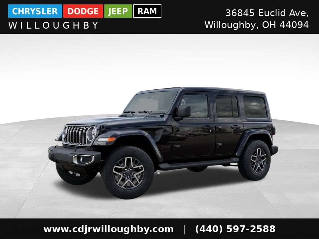 New 2025 Jeep Wrangler Unlimited Sahara w/ Safety Group AWD/4WD image 2