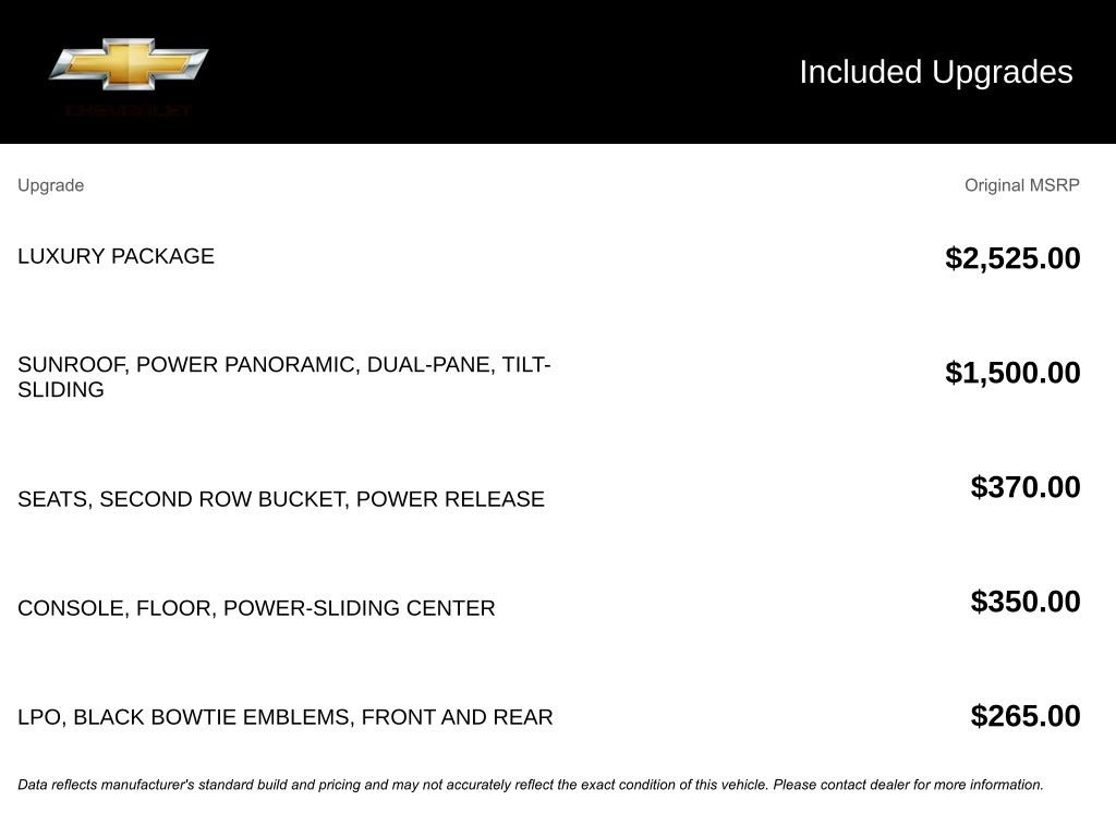 Used 2023 Chevrolet Tahoe LT w/ Luxury Package AWD/4WD image 10