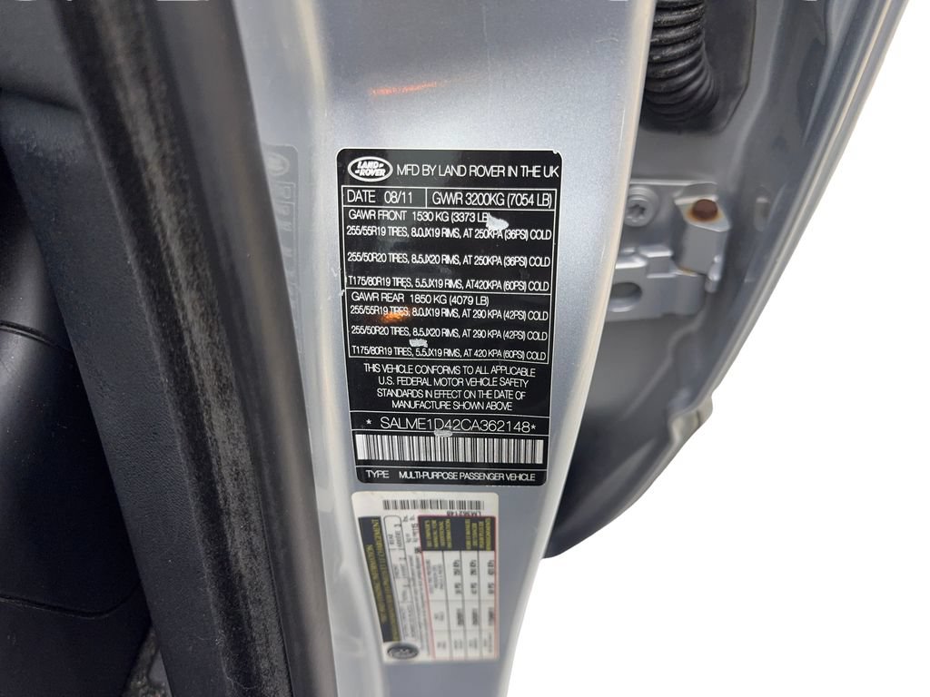 Used 2012 Land Rover Range Rover HSE AWD/4WD image 73