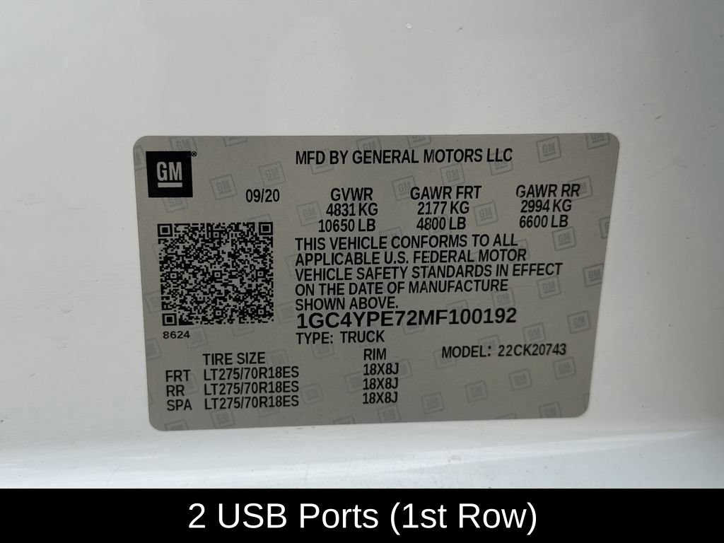 Used 2021 Chevrolet Silverado 2500 LTZ w/ LTZ Plus Package AWD/4WD image 50