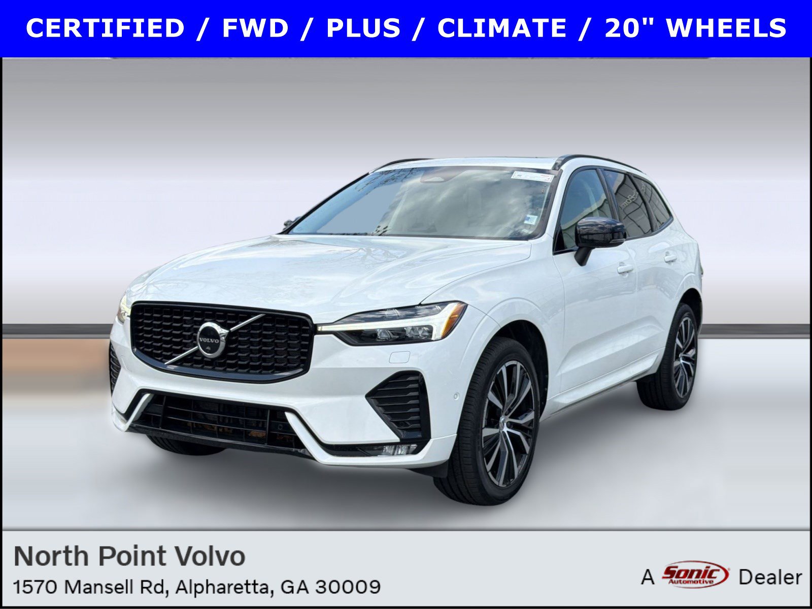 Certified 2023 Volvo XC60 B5 Plus w/ Climate Package FWD image 1